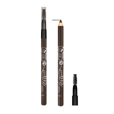 Карандаш для бровей для брюнеток Цвет 28 "Темный" PuroBio